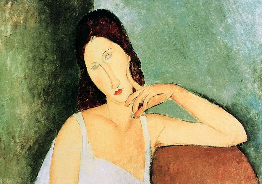 アメデオ・モディリアーニ、【ジャンヌ・エビュテルヌの肖像】、高級画集画、状態良好 大原美術館：『ジャンヌ・エビュテルヌの肖像』モディリアーニ